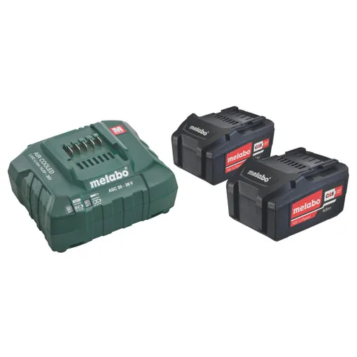 Pack de baterías Li-ion 18V 4Ah + cargador ASC 55