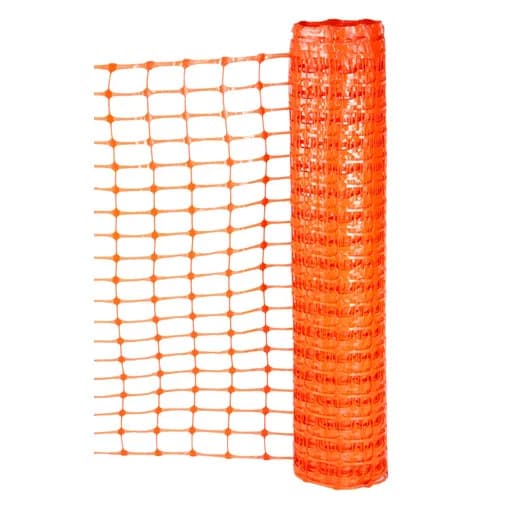 Baustellenabsperrnetz