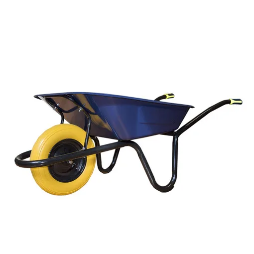 Dynamic wheelbarrow with puncture-proof soft wheel Ø 380 mm