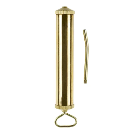 Industrial brass syringe 500 ml + nozzle