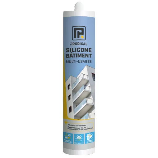 Silicona para construcción Prodixal gris ( RAL 7016 ) 300 ml