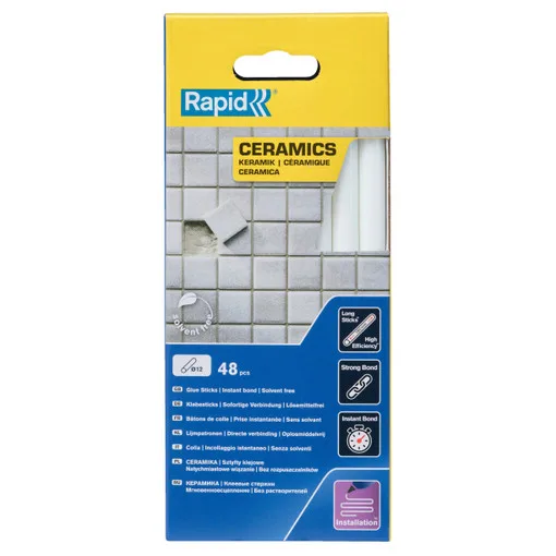 Keramikklebesticks Ø 12 mm (48er-Karton)