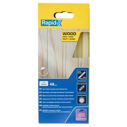 Holzklebestifte Ø 12 mm (48er-Pack)