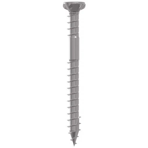 Terrassenschraube RT UT A2 TF TORX EDELSTAHL Vollgewinde Kopf 5,0x50 Eimer 500 inklusive Bit