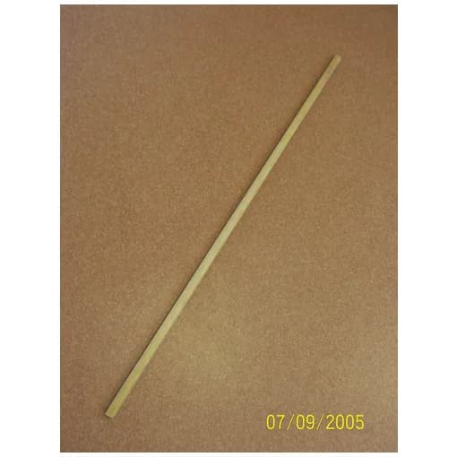 Raw wood street sweeper handle 1m40 Ø 28