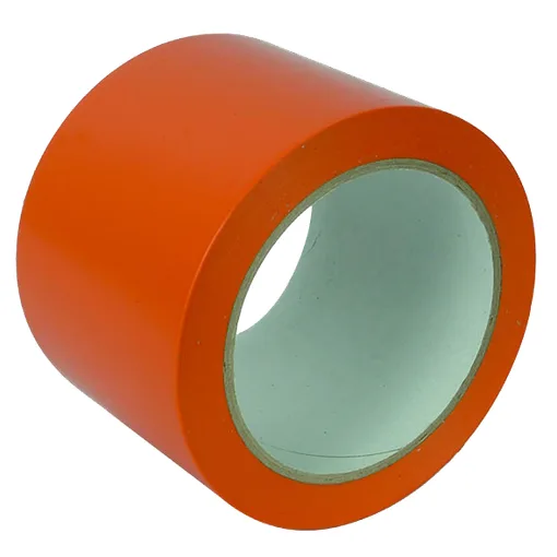 Orange PVC tape 48 mm x 33 m