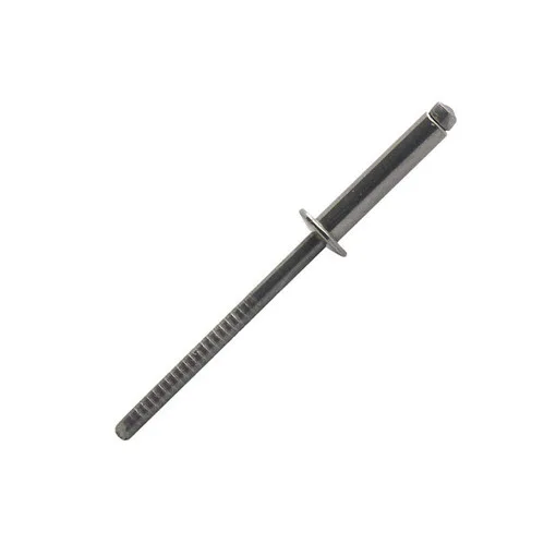 Rivetto standard INOX A2 testa piatta BTD 4.0X08 SBOX conf. 400 pz