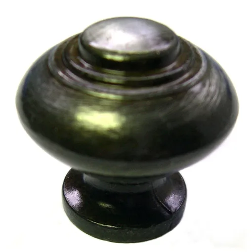 Antique zamac old iron knob 30 mm