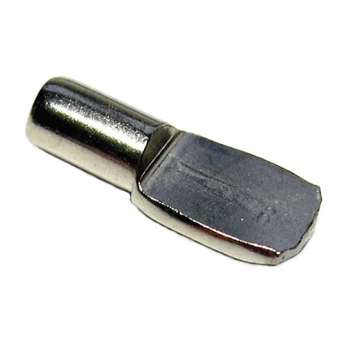 Regalbodenträger Bolzen Stahl vernickelt Ø 5 mm (12er-Beutel)