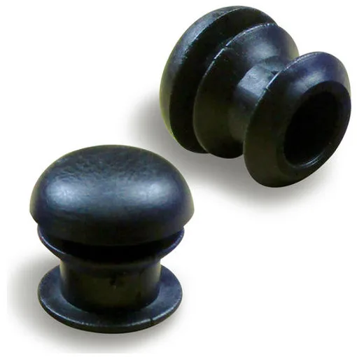 Black plastic internal insert 22 mm diameter (pack of 20)