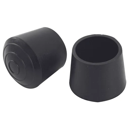 Black rubber ferrule 22 mm diameter (pack of 20)