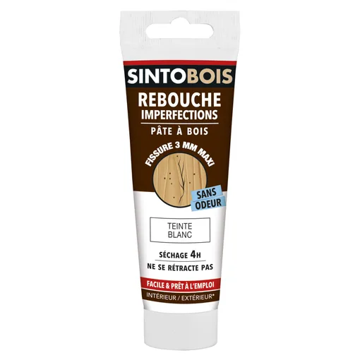 Stucco per legno a base acqua rovere medio tubo 80 g