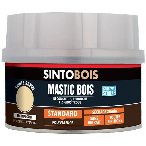 Sintobois standard wood filler oak 550 g + 30 g