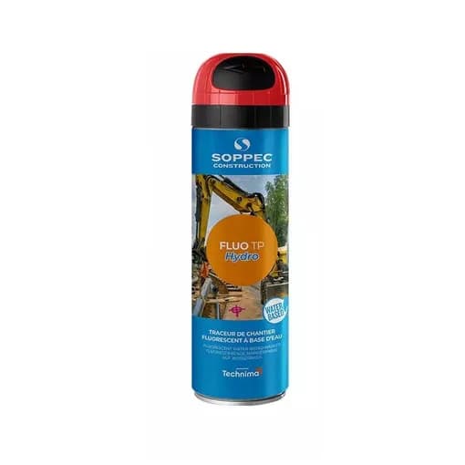 Marker geodezyjny FLUO TP hydro czerwony 500 ml