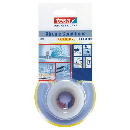 Selbstverschweißendes Silikonband XTREME unter extremen Bedingungen transparent 4600