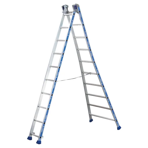 Platinium Mehrzweckleiter 2-teilig 2X9 4,60 m