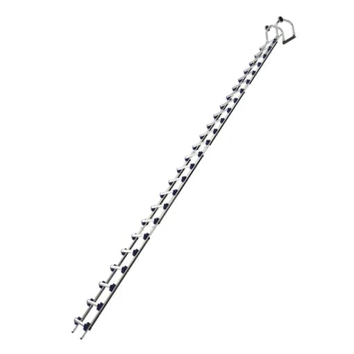 Evoklip roof ladder complete pack 250 mm rung spacing - 6m10