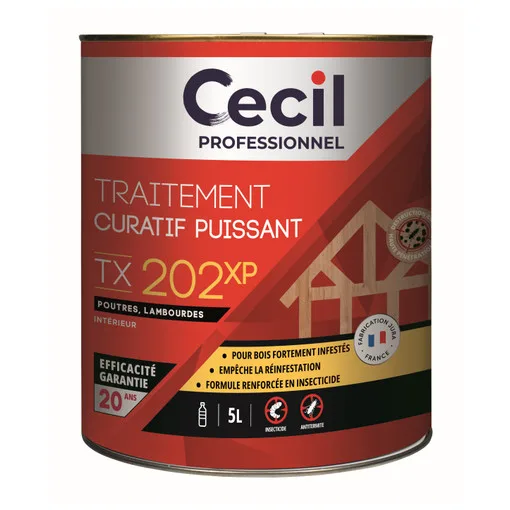 Tratamiento curativo potente Cecil TX202XP 5 L