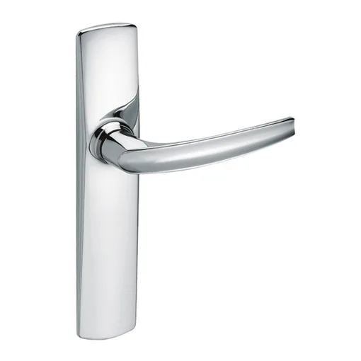Vachette door handle set chrome bdc