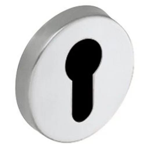 Set di rosette Opera 6371 chiave I cromo velluto