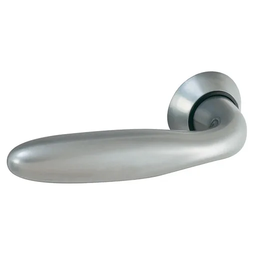 Klamka drzwiowa Opera ROS 6371 typ bec de cane chrom welurowy