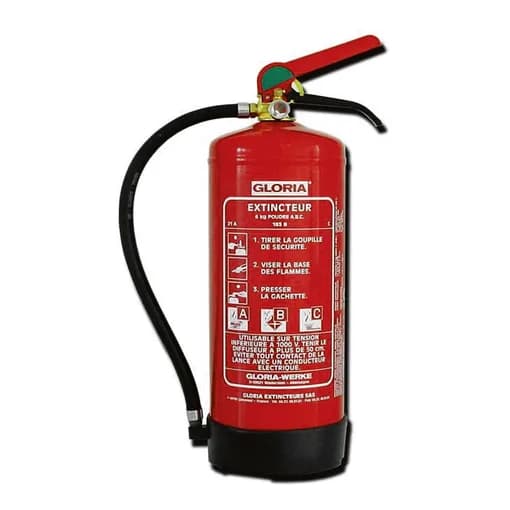 Extintor de polvo ABC PD6GA
